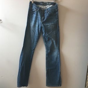 Citizens of humanity straight leg jeans